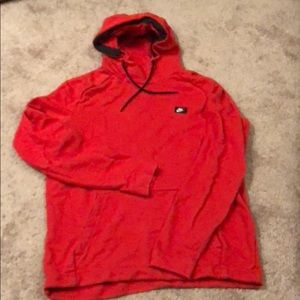 Nike red hodie